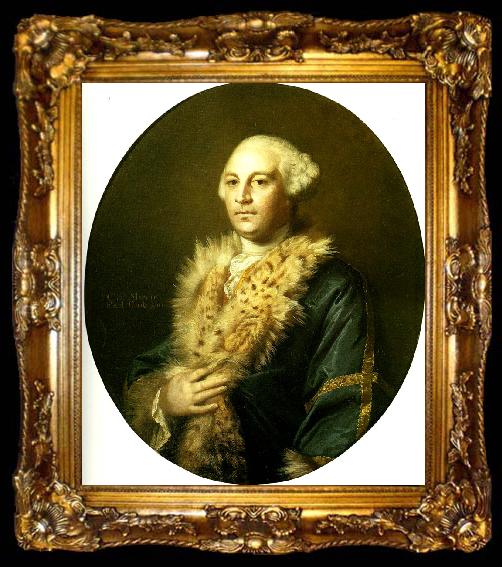 framed  Sir Joshua Reynolds the hon, charles sloane cadogan, ta009-2